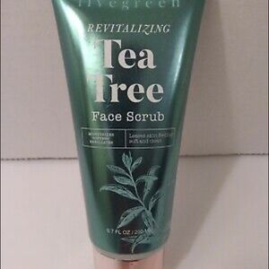 Tea tree face scrub